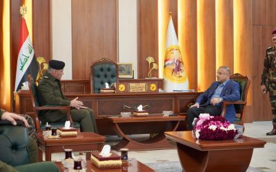 محافظ صلاح الدين يستقبل قائد شرطة المحافظة ويستحصل موافقة وزارة الداخلية على الغاء امر نقل عدد من المنتسبين