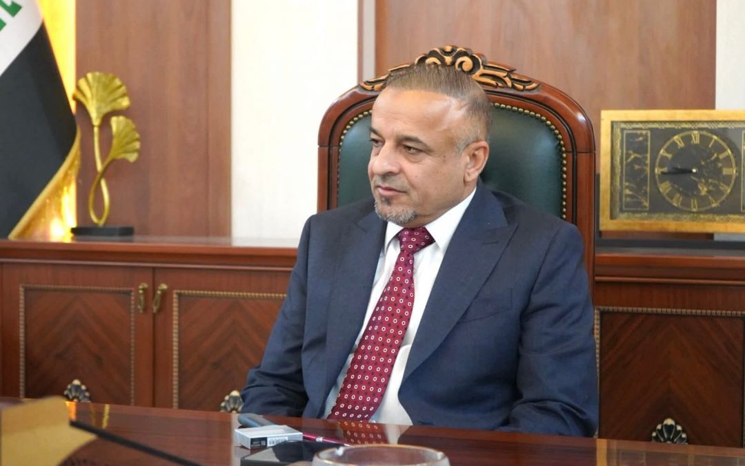 محافظ صلاح الدين يبحث مع مدير فرع تجارة الحبوب آليات رفع قدرات الخزن وتعزيز الامن الغذائي